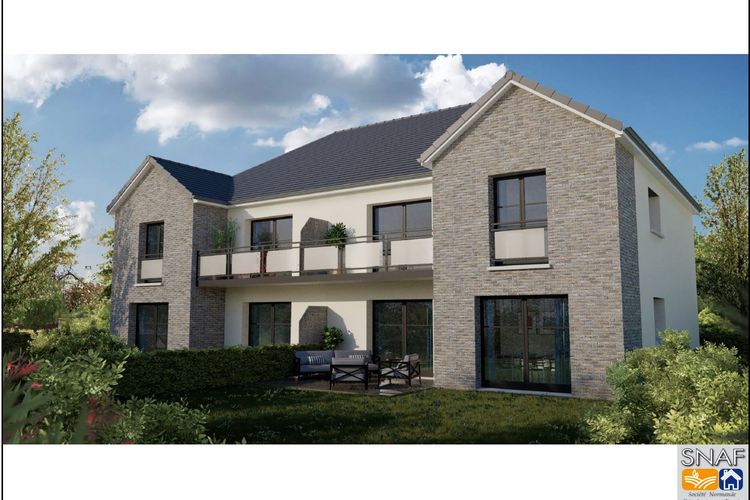 Appartement à Franqueville-Saint-Pierre avec balcon et parking